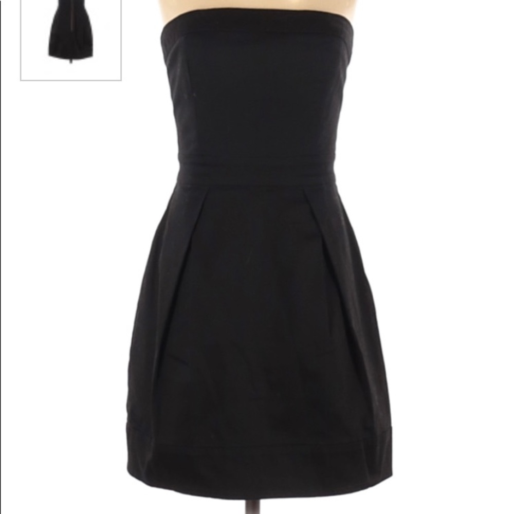 Strapless Black Dress